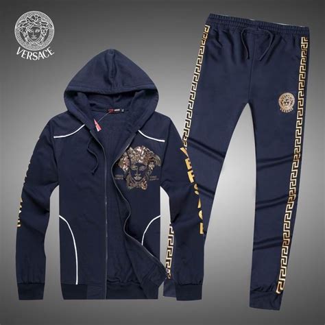 versace mens outfit|men's versace jogging suit.